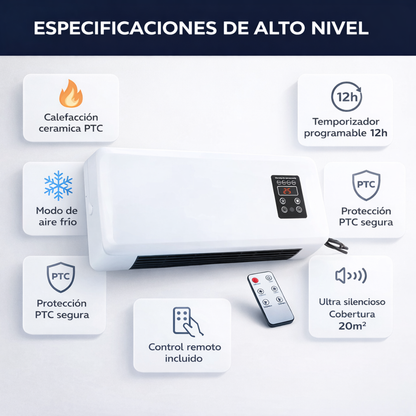 Aire Acondicionado Portátil 2 En 1 | Refresca tus espacios y despídete del calor