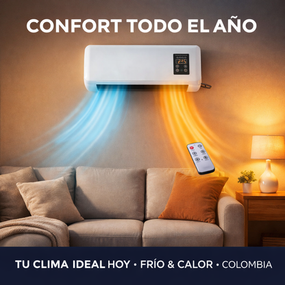 Aire Acondicionado Portátil 2 En 1 | Refresca tus espacios y despídete del calor