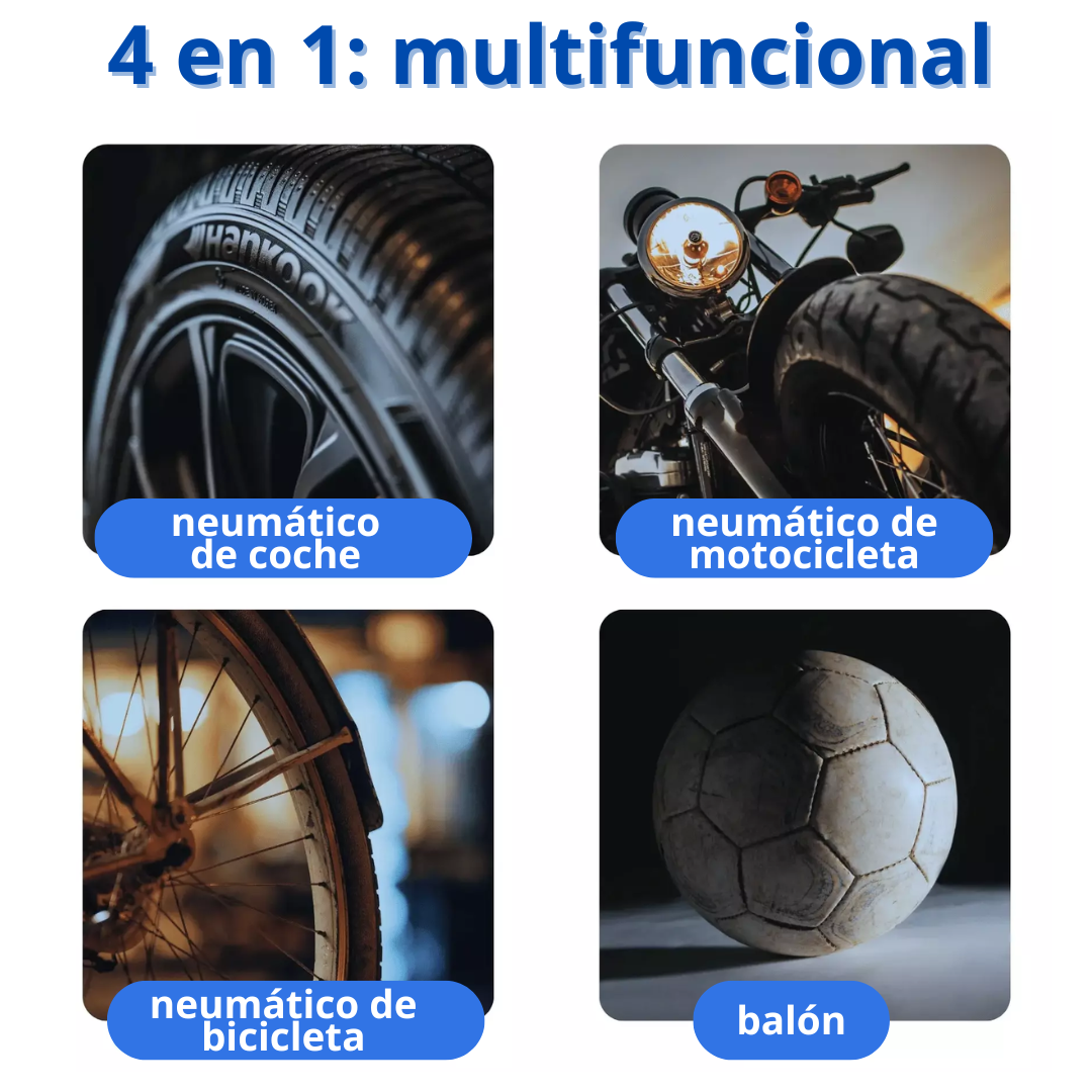 Compresor De Aire Portátil 12V - Últimas Unidades