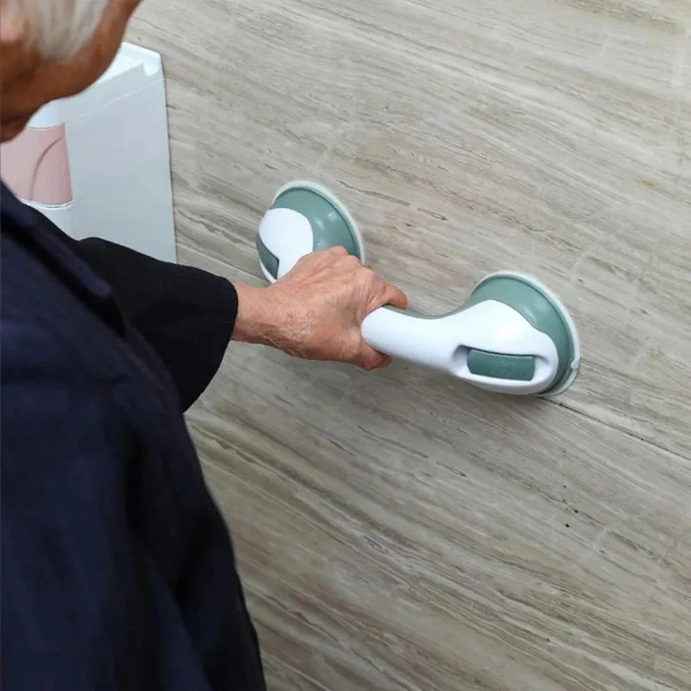 Barra De Apoyo Antideslizante Para Baño Con Ventosa - Seguridad Para La Familia